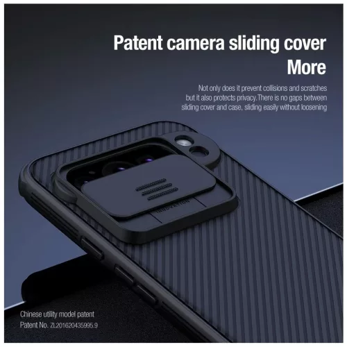 Nillkin CamShield PRO kemény tok Google Pixel 9 Pro XL készülékhez mélyzöld