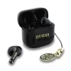 Guess Classic Logo Charm TWS vezeték nélküli fülhallgató fekete