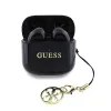 Guess Classic Logo Charm TWS vezeték nélküli fülhallgató fekete