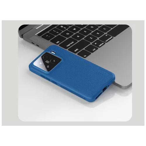 Nillkin Super Frosted PRO hátsó tok Xiaomi 15 készülékhez kék