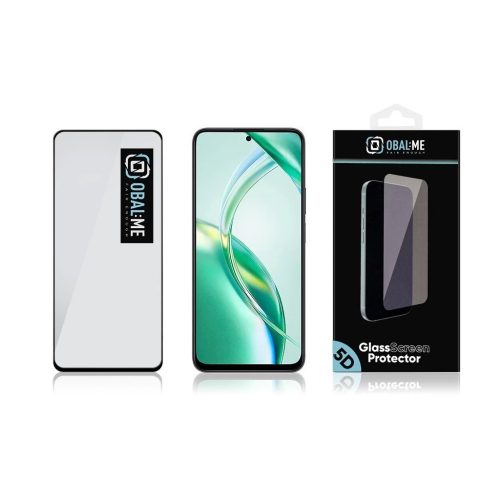 OBAL:ME 5D üvegkijelzővédő Honor 200 Smart készülékhez fekete