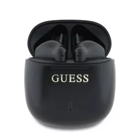  Guess Printed Classic Logo TWS vezeték nélküli fülhallgatók fekete