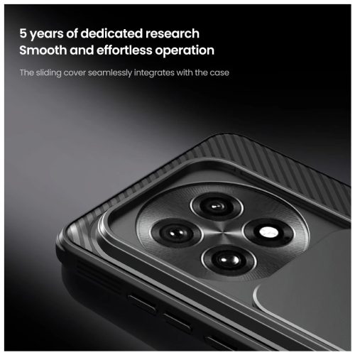 Nillkin CamShield PRO kemény tok OnePlus 13 készülékhez fekete