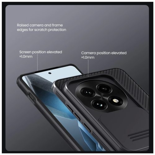 Nillkin CamShield PRO kemény tok OnePlus 13 készülékhez fekete