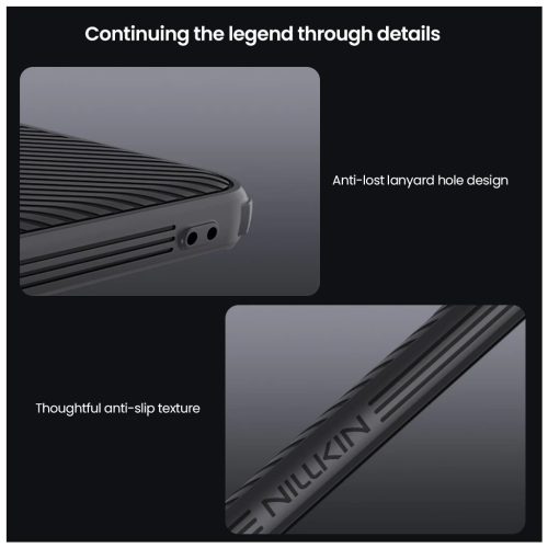 Nillkin CamShield PRO kemény tok OnePlus 13 készülékhez fekete