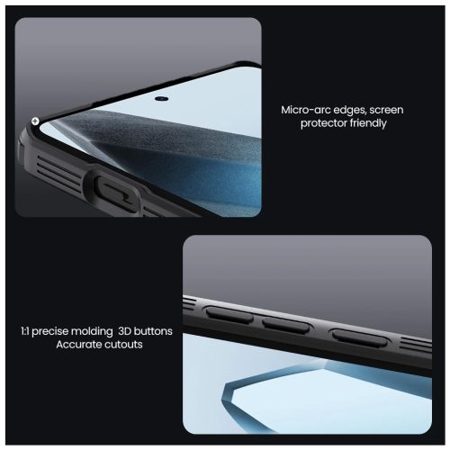 Nillkin CamShield PRO kemény tok OnePlus 13 készülékhez fekete