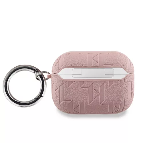 Karl Lagerfeld PU dombornyomott Karl Head tok AirPods Pro készülékhez rózsaszín
