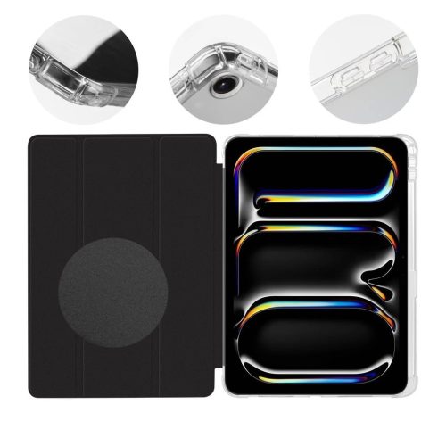 OBAL:ME MistyTab tok iPad Pro 11 (2024) készülékhez fekete