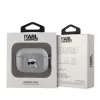 Karl Lagerfeld PU Embossed Karl Head Tok AirPods Pro készülékhez ezüst