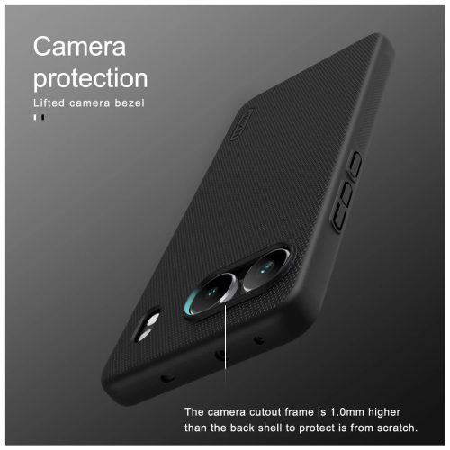 Nillkin Super Frosted tok OnePlus Nord 4 készülékhez fekete