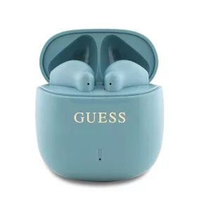  Guess Printed Classic Logo TWS vezeték nélküli fülhallgatók türkiz
