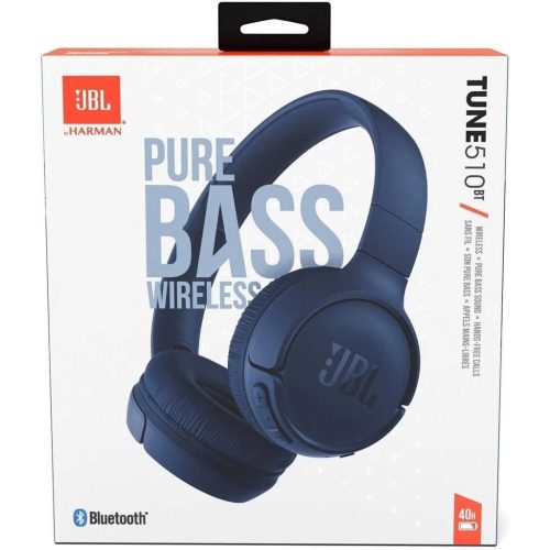 JBL Tune T510 Bluetooth fejhallgató kék