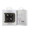 Guess PU 4G Peony Charm tok AirPods 1/2 készülékhez fekete