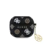 Guess PU 4G Peony Charm tok AirPods 3 készülékhez fekete
