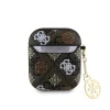Guess PU 4G Peony Charm tok AirPods 1/2 készülékhez barna