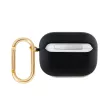 Guess PU Grained Classic Logo tok AirPods Pro készülékhez fekete