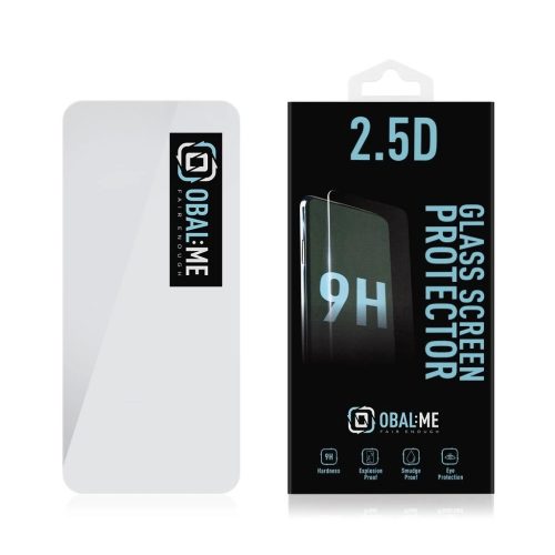 OBAL:ME 2.5D üveg kijelzővédő Motorola G24 Power/G04/G04s/E14 készülékhez átlátszó