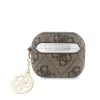 Guess 4G Script PC/PU Charm tok AirPods 3 készülékhez barna