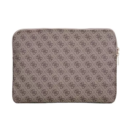 Guess PU 4G Triangle Logo tok Notebook 14" készülékhez barna