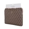 Guess PU 4G Triangle Logo tok Notebook 14" készülékhez barna