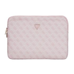   Guess PU 4G Triangle Logo tok Notebook 14" készülékhez rózsaszín