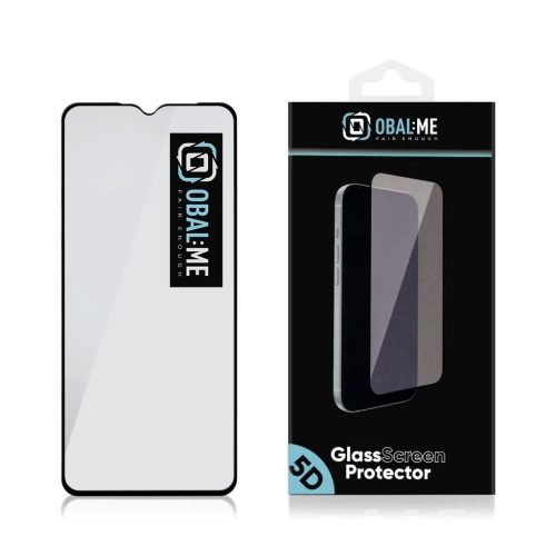 OBAL:ME 5D üveg kijelzővédő Honor X6b készülékhez fekete