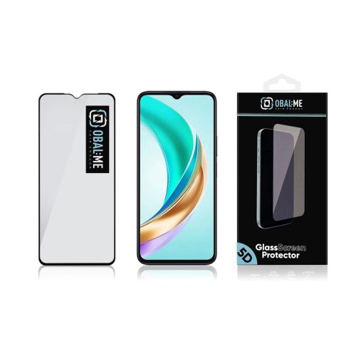 OBAL:ME 5D üveg kijelzővédő Honor X6b készülékhez fekete