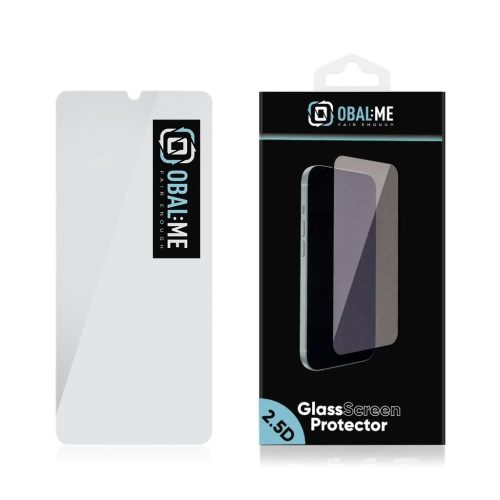 OBAL:ME 2.5D üveg kijelzővédő Honor X6b készülékhez – átlátszó