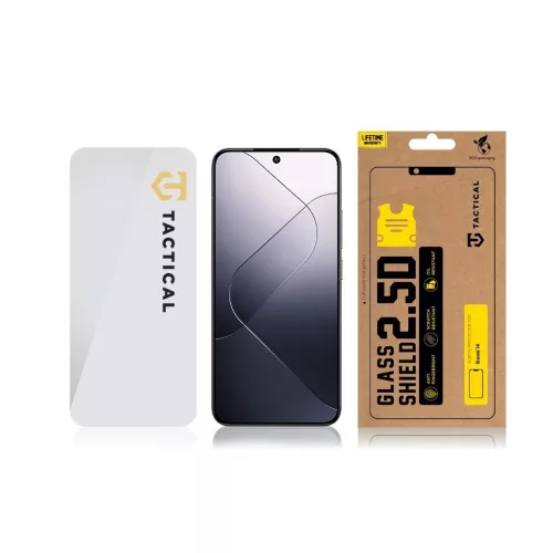 Tactical Glass Shield 2.5D a Xiaomi 14 Clear készülékhez