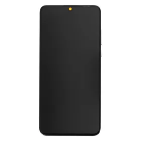   LCD kijelző + érintő egység + elülső burkolat Huawei P30 Lite készülékhez fehér (48MP fotóhoz)
