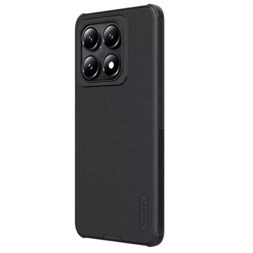 Nillkin Super Frosted PRO Magnetic Hátlapi Tok Xiaomi 14T Pro készülékhez fekete
