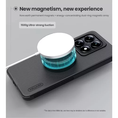 Nillkin Super Frosted PRO mágneses tok Xiaomi 14T készülékhez fekete