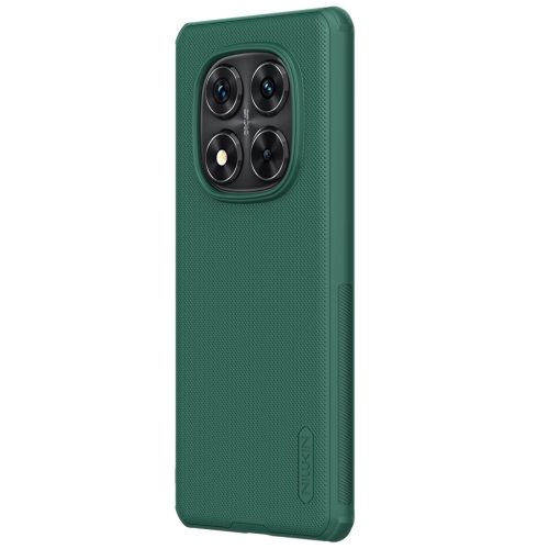 Nillkin Super Frosted PRO hátlapi tok Xiaomi Redmi Note 14 Pro 5G/Poco X7 5G készülékhez sötét zöld