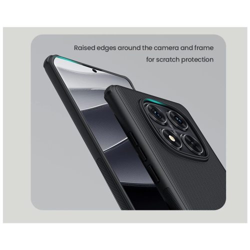 Nillkin Super Frosted PRO hátlapi tok Xiaomi Redmi Note 14 Pro 5G/Poco X7 5G készülékhez sötét zöld