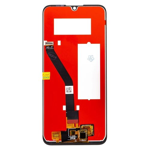 LCD kijelző + érintő egység Honor 8A készülékhez fekete (No Logo)