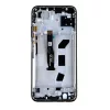 LCD kijelző + érintő egység + előlapi tok Huawei P40 Lite készülékhez éjfekete