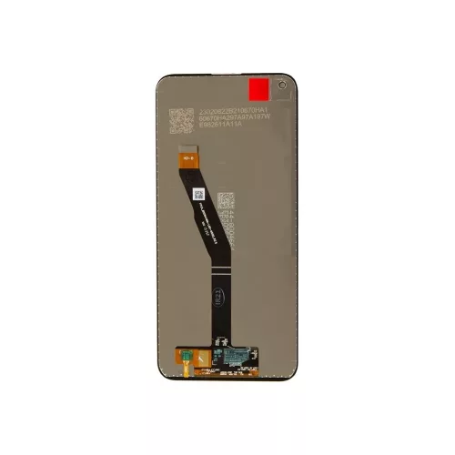 Huawei P40 Lite E készülékhez LCD kijelző + érintő egység fekete