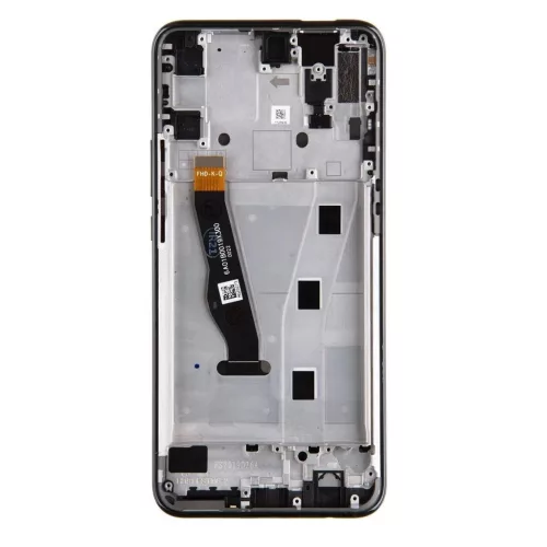 LCD kijelző + érintő egység + elülső burkolat Huawei P Smart Z készülékhez fekete