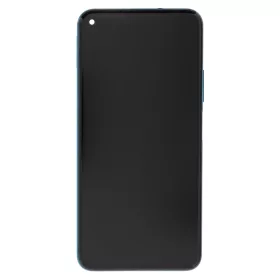   LCD kijelző + érintő egység + elülső tok Honor 20 Pro készülékhez kék