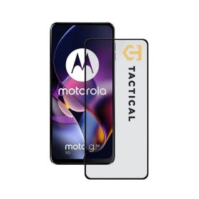   Tactical Glass Shield 5D Motorola G54 5G/Power Edition készülékhez fekete
