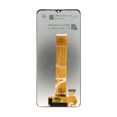 LCD kijelző + érintőegység Samsung M127F Galaxy M12 készülékhez fekete