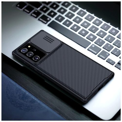 Nillkin CamShield PRO kemény tok Samsung Galaxy Note 20 Ultra készülékhez fekete