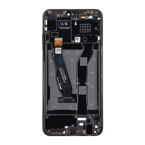 LCD kijelző + érintő egység + előlap Honor 8X/9X Lite készülékhez éjfekete