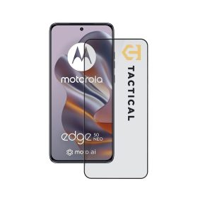   Tactical Glass Shield 5D Motorola Edge 50 Neo készülékhez fekete