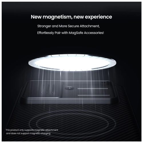 Nillkin CamShield PRO Magnetic kemény tok a Poco X7 Pro 5G készülékhez fekete