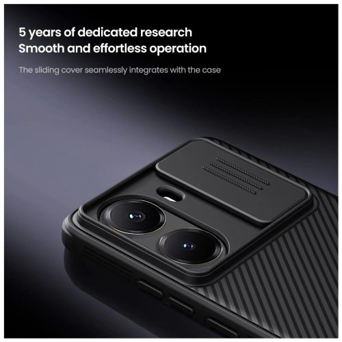 Nillkin CamShield PRO Magnetic kemény tok a Poco X7 Pro 5G készülékhez fekete