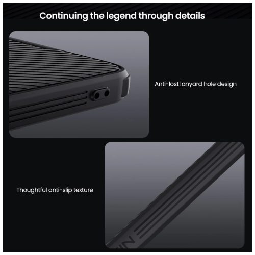 Nillkin CamShield PRO Magnetic kemény tok a Poco X7 Pro 5G készülékhez fekete
