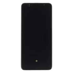   LCD kijelző + érintő egység Samsung A705 Galaxy A70 készülékhez fekete (Service Pack)