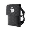 Karl Lagerfeld Saffiano Monogram Choupette NFT pénztárca tok fekete