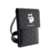 Karl Lagerfeld Saffiano Monogram Choupette NFT pénztárca tok fekete